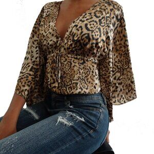 Animal Print Blouse